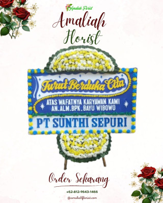Papan Bunga Duka di Batam Kota