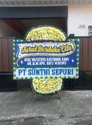 Papan Bunga Duka di Batam Kota