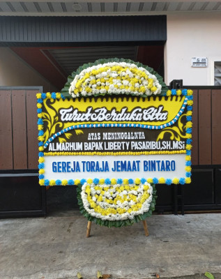 Papan Bunga Duka di Batam Kota